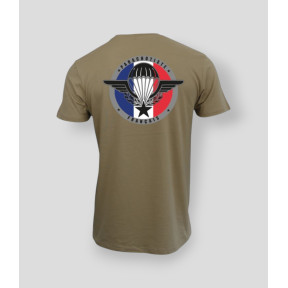 T-shirt Paracadutista Francia Coyote - Summit Outdoor Lifestyle