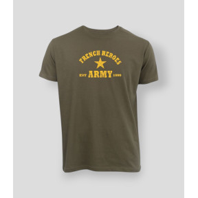 T-shirt French Heroes Kaki - Summit Outdoor Lifestyle