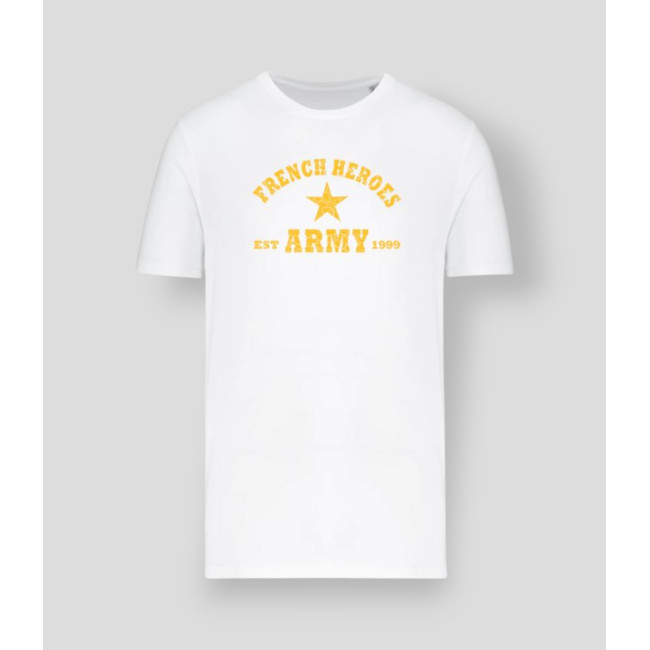 T-shirt French Heroes Blanc - Summit Outdoor Lifestyle