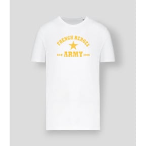 T-shirt French Heroes Blanc - Summit Outdoor Lifestyle