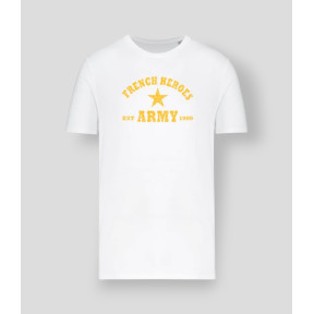 T-shirt French Heroes Branco - Summit Outdoor Lifestyle