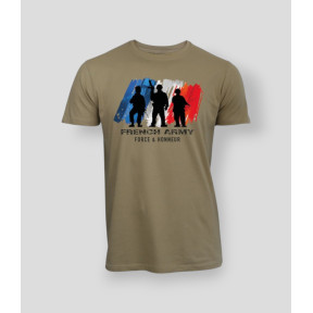 T-shirt French Army F&H Coyote - Summit Outdoor Lifestyle