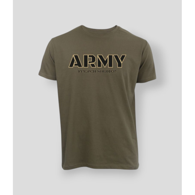 T-shirt Army French Soldier Khaki - Summit Outdoor Lifestyle