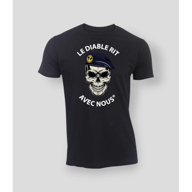 Camiseta 190g EL DIABLO RÍE TDM Negro - Summit Outdoor Lifestyle