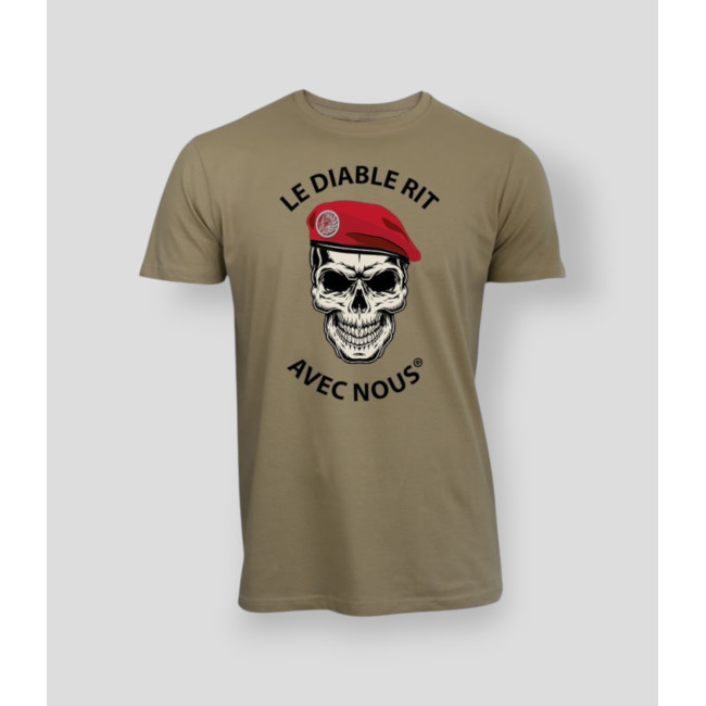 T-shirt 190g LE DIABLE RIT Métro Light Sand - Summit Outdoor Lifestyle