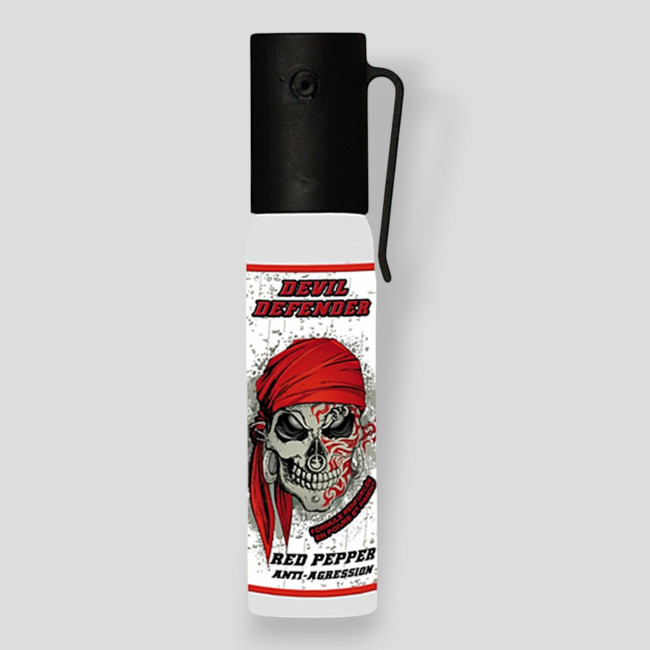Spray anti-aggressione Gel al Peperoncino OC Devil Defender - 25ml - Il Protettore