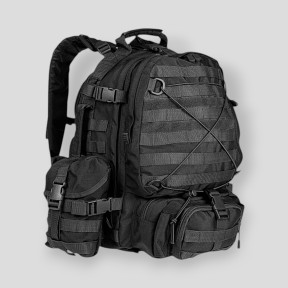 Rucksack Cougar 45L Schwarz - Ares