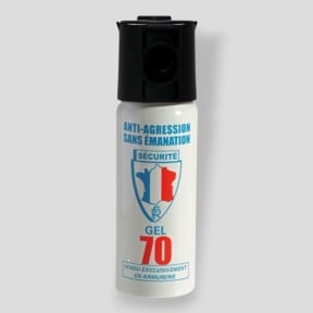 Aerosol anti-agresión Gel CS Potencia 70 - 50ml - Le Protecteur