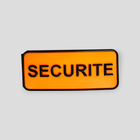SICHERHEIT Armbinde aus Gummiplastik - Ares