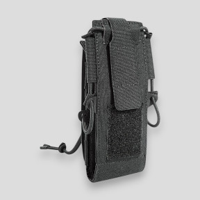 Funkgerätetasche mit Klappe Schwarz - Tasmanian Tiger