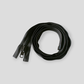 Reißverschluss 140 cm Spritzguss Schwarz - LMA