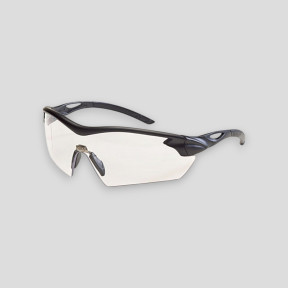 Ballistische Schutzbrille Racers (Klares Glas) - Schwarz - MSA Sordin