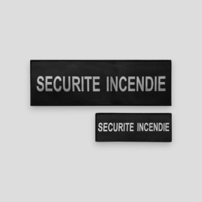 Set pettorina + fascia petto Sécu-One Sicurezza Antincendio - Nero - A10 Equipment
