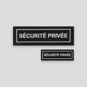 Set Weste + Brustband Sécu-One Private Sicherheit - Schwarz - A10 Equipment
