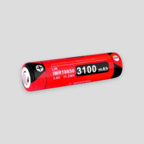 Batería recargable (18 650 Li-on, 3,6V, 3 100mAh) - Klarus