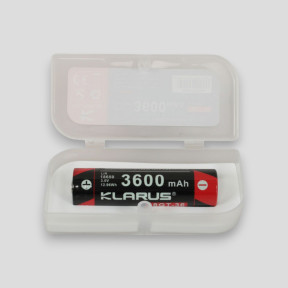 Oplaadbare batterij (18 650 Li-ion, 3,6V, 3 600mAh) - Klarus