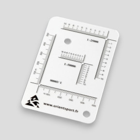 Carré de report UTM - GPS à 3 unités de mesure - OrientSport