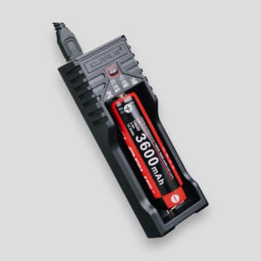 Chargeur simple K1 Pro pour batteries/piles rechargeables - Noir - Klarus