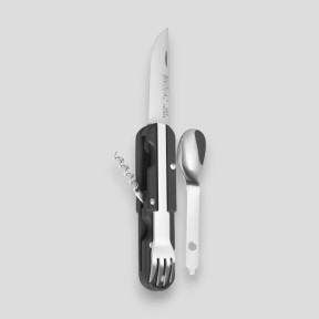 Navaja de bolsillo multifuncional Bivouac® - Negro - TB Outdoor