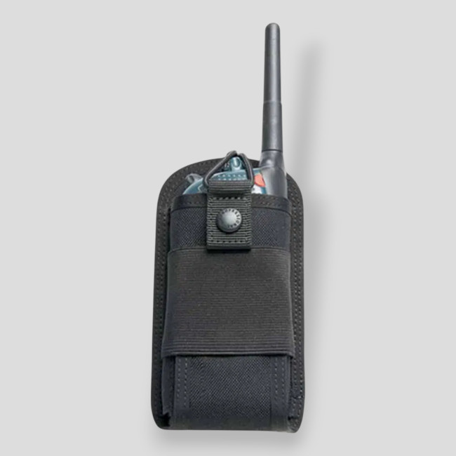 Porta-rádio com sistema Molle Red Label - Preto - GK