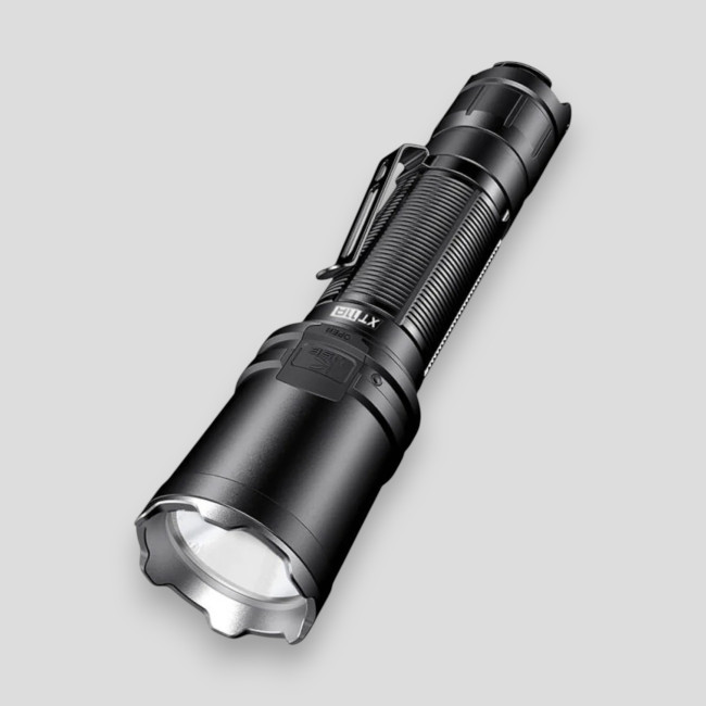Lanterna tática recarregável XT11R (1 300 lumens) - Preto - Klarus