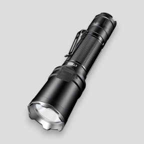 Wiederaufladbare taktische Taschenlampe XT11R (1.300 Lumen) - Schwarz - Klarus
