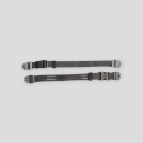 Set di cinghie con fibbia rapida per piastra d'anca 97005KT - Nero - GK