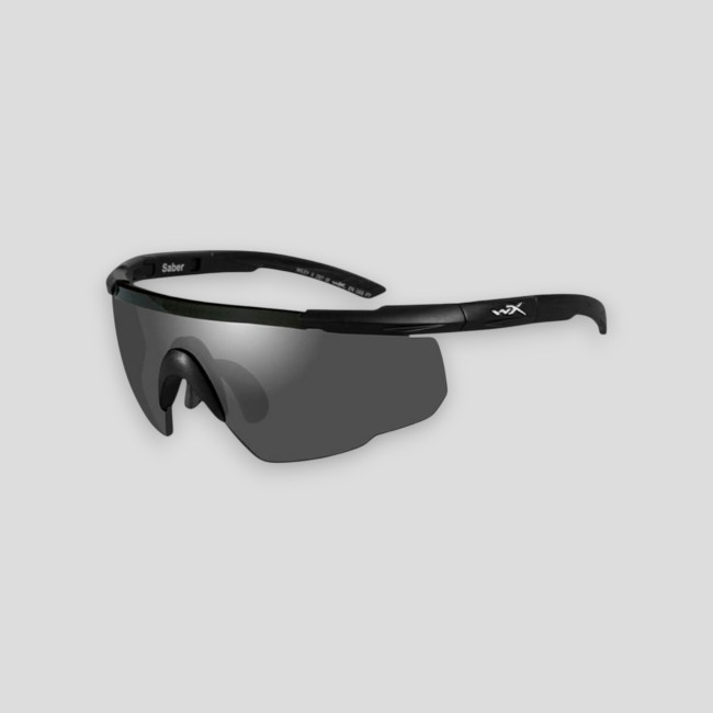 Lunettes de protection balistique Saber Advanced (écran Fumé) - Noir - Wiley X Lunettes de protection balistique Saber Advanced (écran Fumé) - Noir - Wiley X