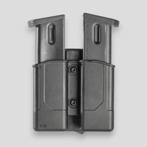 Porta-cargador doble rápido 8DMH03 para pistola automática - Negro - Vega Holster