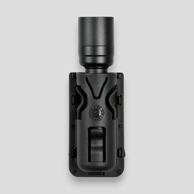 Rotating Flashlight Holder 8VP63 for Belt/Duty Belt - Black - Vega Holster Rotating Flashlight Holder 8VP63 for Belt/Duty Belt - Black - Vega Holster