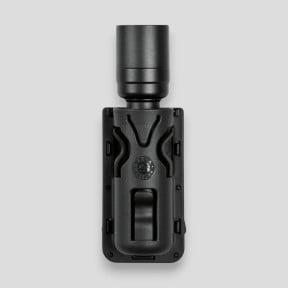 Drehbarer Lampenhalter 8VP63 für Gürtel/Dienstgürtel - Schwarz - Vega Holster
