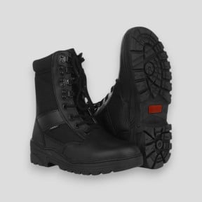 Chaussures 1 Zip Sniper Boots Noir -Fostex Garments