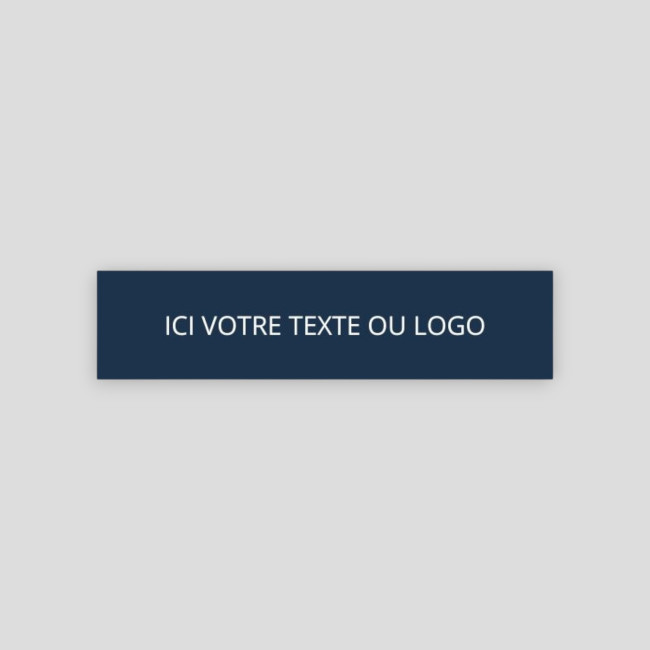 Neutralna klapa tylna do personalizacji na kamizelkę Thor - Granatowy - VVS
