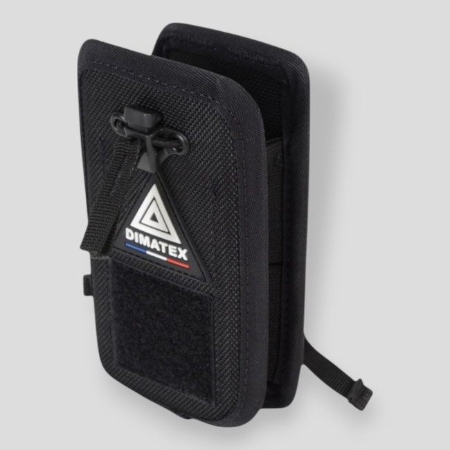 Porta radio Holster Molle Full black - Dimatex