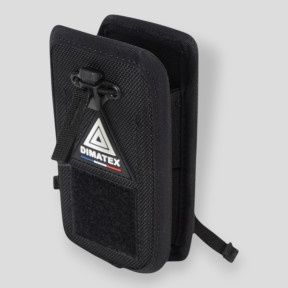 Porta radio Holster Molle Full black - Dimatex