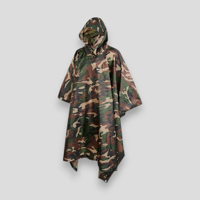 Ripstop Poncho Woodland - Brandit