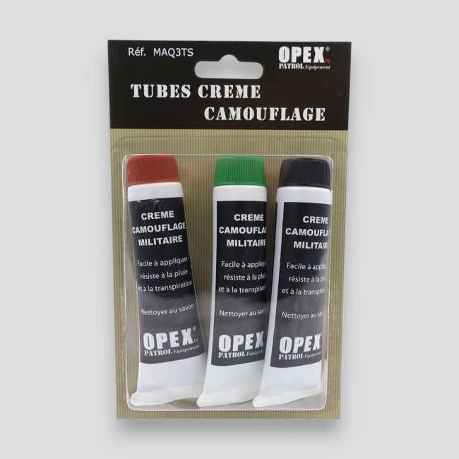 Set of 3 Camouflage Tubes - Patrol Equipment