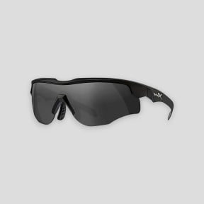Óculos de proteção balística Rogue Comm (kit 3 lentes Fumado/Transparente/Laranja) - Preto - Wiley X
