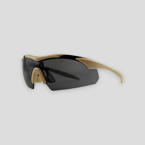 Gafas de protección balística Vapor 2.5 (kit de 3 pantallas Ahumado/Transparente/Naranja) - Tan - Wiley X
