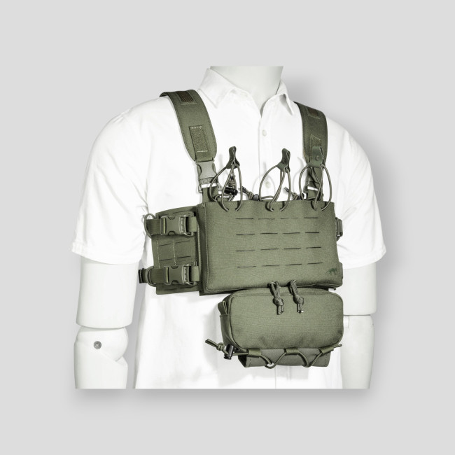 Arnês leve com bolsos removíveis Verde-oliva - Tasmanian Tiger