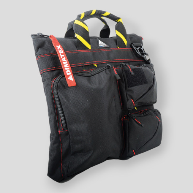 Bolsa para casco FURTIF nueva generación Negro/Amarillo - Dimatex