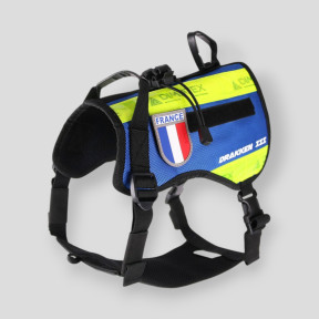 Drakken 3 Hundegeschirr Blau - Dimatex