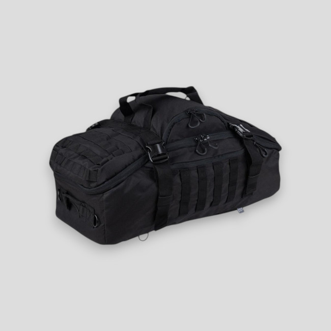 Bolso táctico Weekender 80L (3en1) negro - 101 Inc