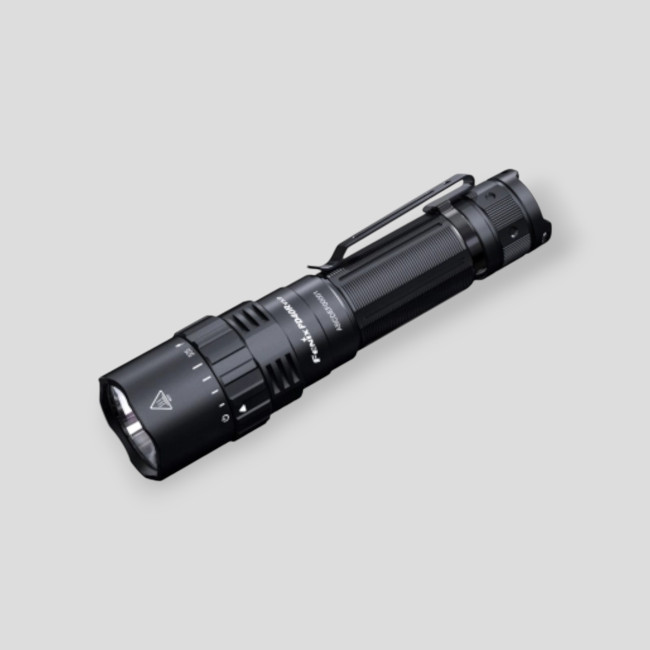 Latarka PD40R V3.0 z przełącznikiem obrotowym czarna 3000 lumenów - Fenix
