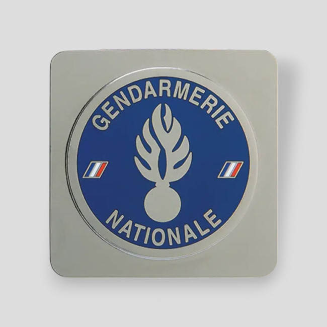 Gendarmerie-Medaille mit quadratischem Träger - GK