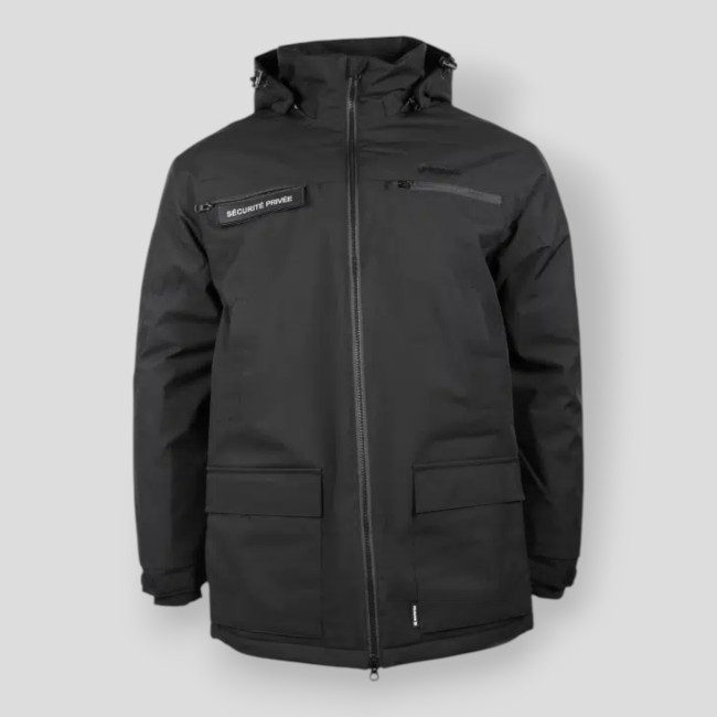 Parka Seguridad Privada Safetek - Negro - GK