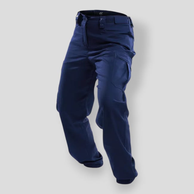 Dames service broek FDO mat Stretch - Marineblauw - GK