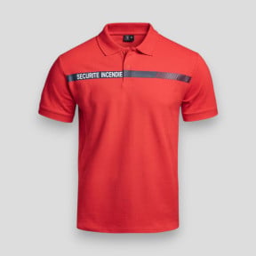 Feuerwehr-Poloshirt - Rot - CityGuard