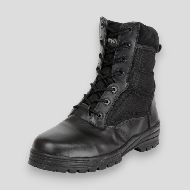 Buty Rangers z blachą ochronną Megatech Evo pojedynczy zamek - Czarne - CityGuard