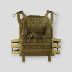 Buckle-tek plaatdrager vest - Coyote - Kombat Tactical